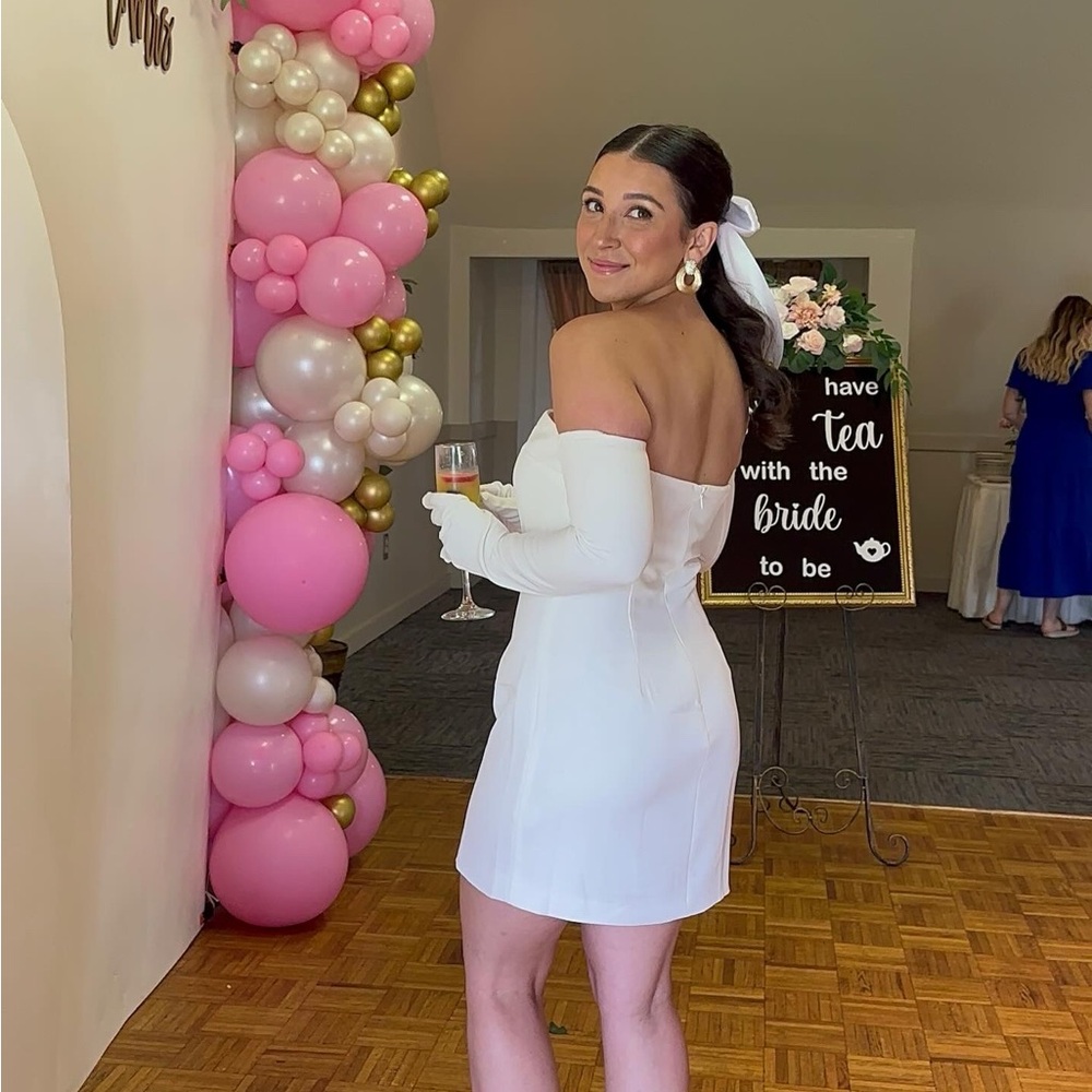 Revolve Isabel Strapless Mini Dress
